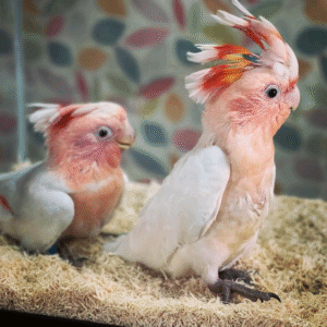 Baby Major Mitchell Cockatoo